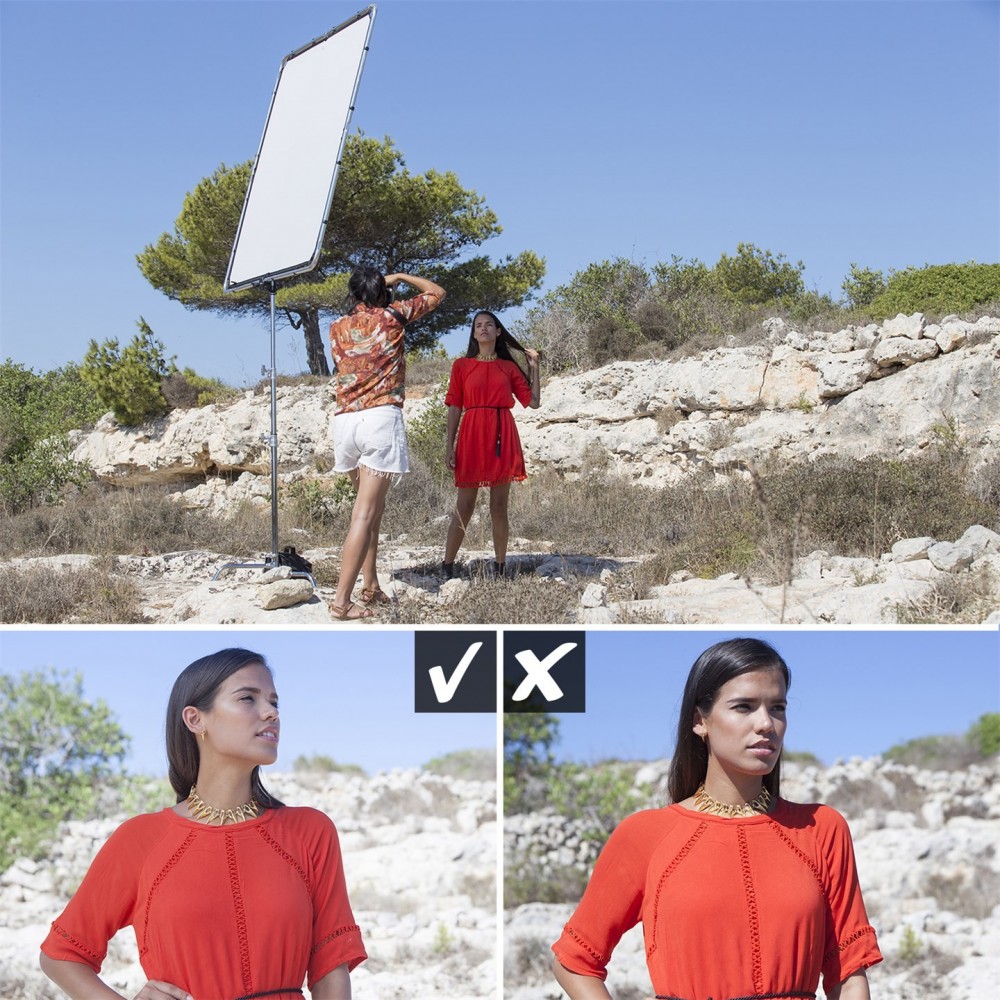 SkyLite Rapid Midi 1.5x1.5m kit Lastolite by Manfrotto - Rust resistant Flexible cord runs through the frame, holding it in