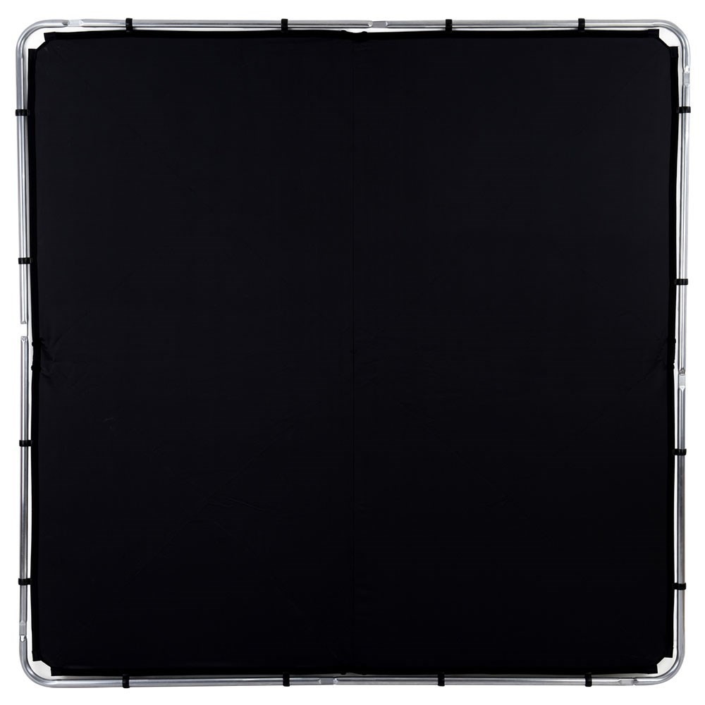 Skylite Rapid Cover groß 2 x 2m schwarzes Velours Lastolite von Manfrotto - Für den Location-Fotografen Kompatibel mit Rapid