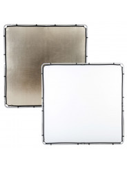 Skylite Large 2 x 2m Sunfire/White fabric Lastolite by Manfrotto - For the location photographer Compatible with high-speed alu