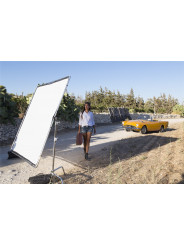 Skylite Rapid Cover Large 2 x 2 m 1,25 Stop Diffusor Lastolite by Manfrotto - Für den Location-Fotografen Kompatibel mit Skylite