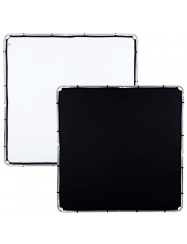 Skylite Rapid Cover large 2 x 2m black/white Lastolite by Manfrotto - For the location photographer Compatible with rapid