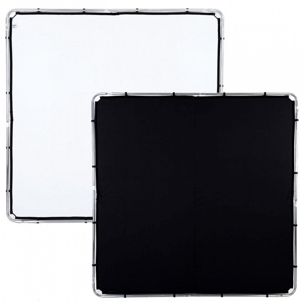Skylite Rapid Cover large 2 x 2m black/white Lastolite by Manfrotto - For the location photographer Compatible with rapid