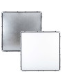 Skylite Rapid Cover Large 2 x 2m Silber/Weiß Lastolite by Manfrotto - Für den Location-Fotografen Kompatibel mit Skylite Rapid-A
