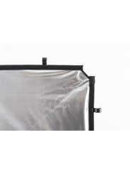 Skylite Rapid Cover large 2 x 2m silver/white Lastolite by Manfrotto - For the location photographer Compatible with Rapid
