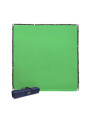 StudioLink Chroma Key Greenscreen-Kit 3 x 3 m Lastolite by Manfrotto - Großer 3 x 3 m (10' x 10') Chroma-Key-Bildschirm Erhältli