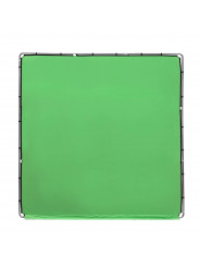 StudioLink Chroma Key Greenscreen-Kit 3 x 3 m Lastolite by Manfrotto - Großer 3 x 3 m (10' x 10') Chroma-Key-Bildschirm Erhältli