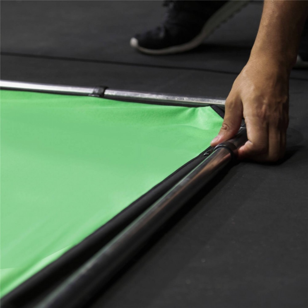 StudioLink Chroma Key Green Screen Kit 3 x 3m Lastolite by Manfrotto - 
Large 3 x 3m (10’ x 10’) Chroma Key Screen
Available in 
