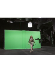 StudioLink Chroma Key Green Cover 3 x 3m Lastolite by Manfrotto - 
Large 3 x 3m (10’ x 10’) Chroma Key Screen
6 inch skirt on bo