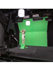 StudioLink Chroma Key Green Cover 3 x 3m Lastolite by Manfrotto - Großer 3 x 3 m (10' x 10') Chroma-Key-Bildschirm 6-Zoll-Schürz