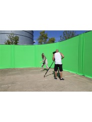 StudioLink Chroma Key Green Cover 3 x 3m Lastolite by Manfrotto - Großer 3 x 3 m (10' x 10') Chroma-Key-Bildschirm 6-Zoll-Schürz