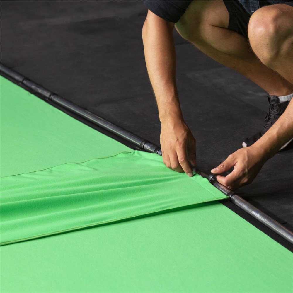 StudioLink Chroma Key Green Connection Kit 3m Lastolite by Manfrotto - 
Allows multiple screens to be joined side-by-side
6 inch