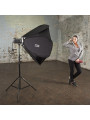 Ezybox Pro Octa Medium 80cm Lighting Softbox Lastolite by Manfrotto - 
Extremely lightweight and sturdy
Fits studio flashes, fla