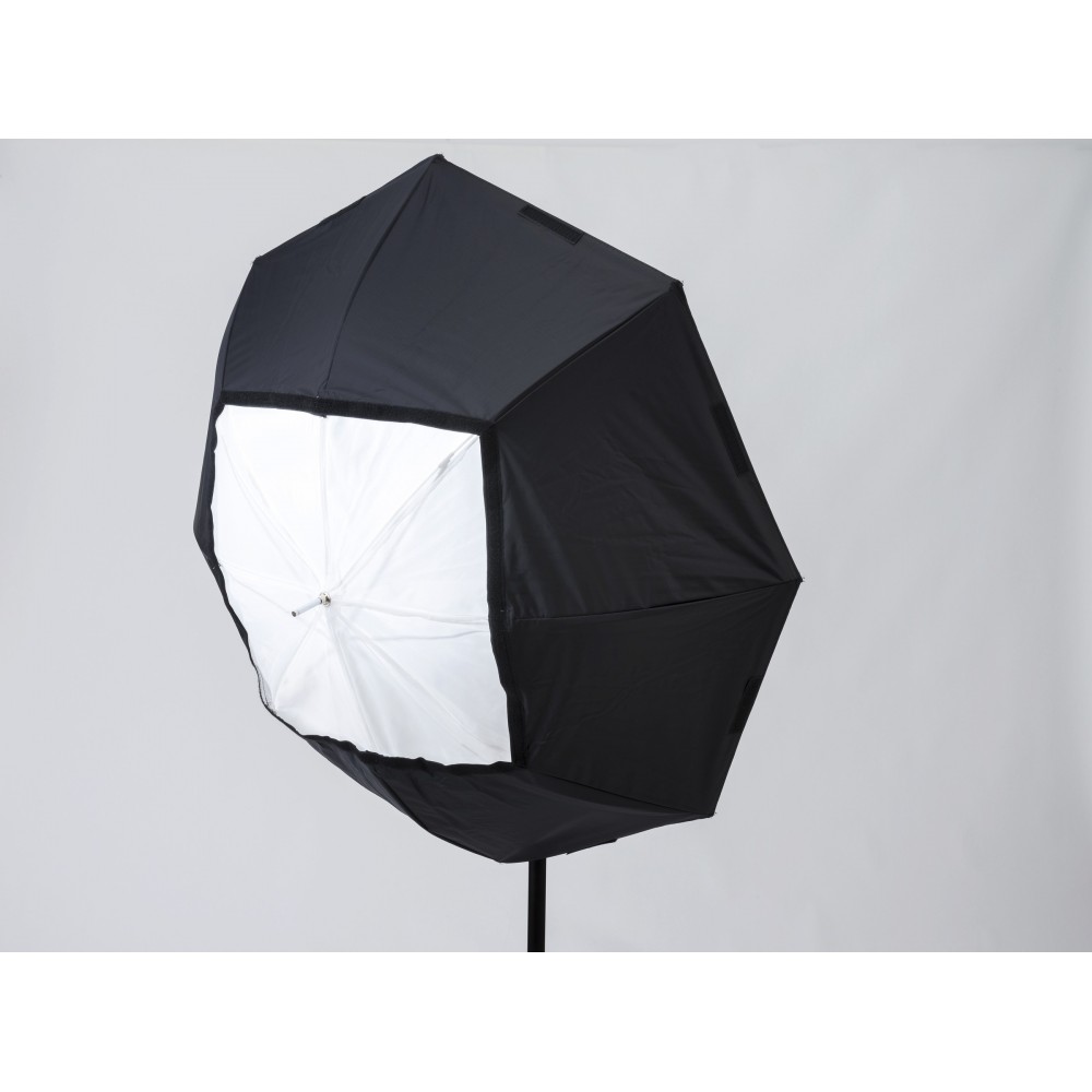 8:1 Umbrella Lastolite by Manfrotto - 
umbrella and softbox functionality
Includes carry pouch
Fiberglass frame
 6