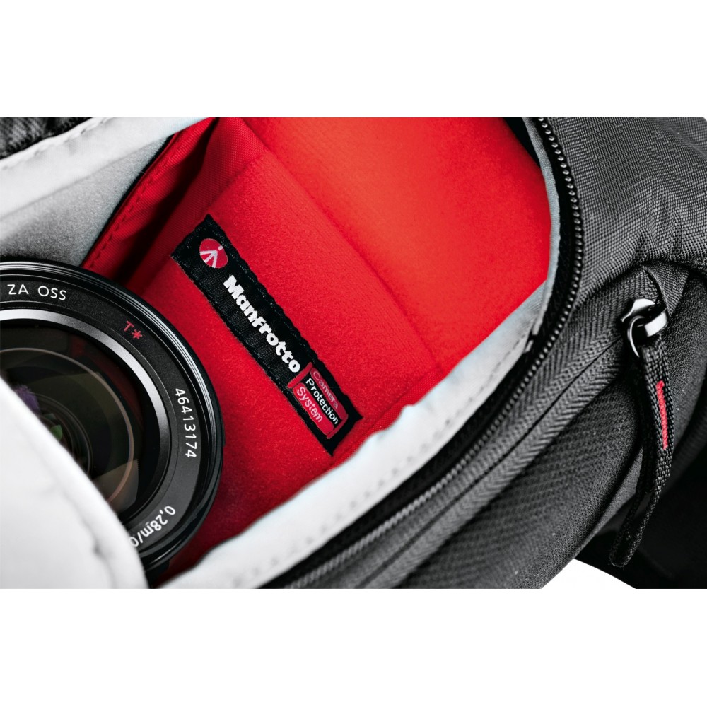 Pro Light FastTrack-8 sling bag Manfrotto - 
2-in-1 sling bag plus camera sling strap
Perfect for premium CSC like Sony A7 or A9