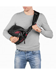 Pro Light FastTrack-8 Umhängetasche Manfrotto - 2-in-1-Schultertasche plus Kamerariemen Perfekt für Premium-CSC wie Sony A7 oder