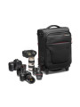 Pro Light Reloader Air-50 carry-on camera roller bag Manfrotto - 
Fits a 2 Pro DSLR with 70/200 lens plus 3-4 lenses
Outer made 