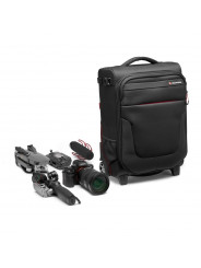 Pro Light Reloader Air-50 carry-on camera roller bag Manfrotto - 
Fits a 2 Pro DSLR with 70/200 lens plus 3-4 lenses
Outer made 