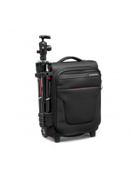 Pro Light Reloader Air-50 carry-on camera roller bag Manfrotto - 
Fits a 2 Pro DSLR with 70/200 lens plus 3-4 lenses
Outer made 