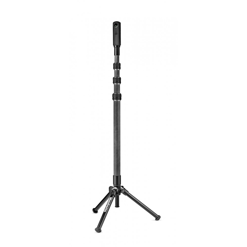 Virtual reality aluminum base Manfrotto - 
Compact, super lightweight aluminium base
Easy to carry everywhere
Rubber feet for ma