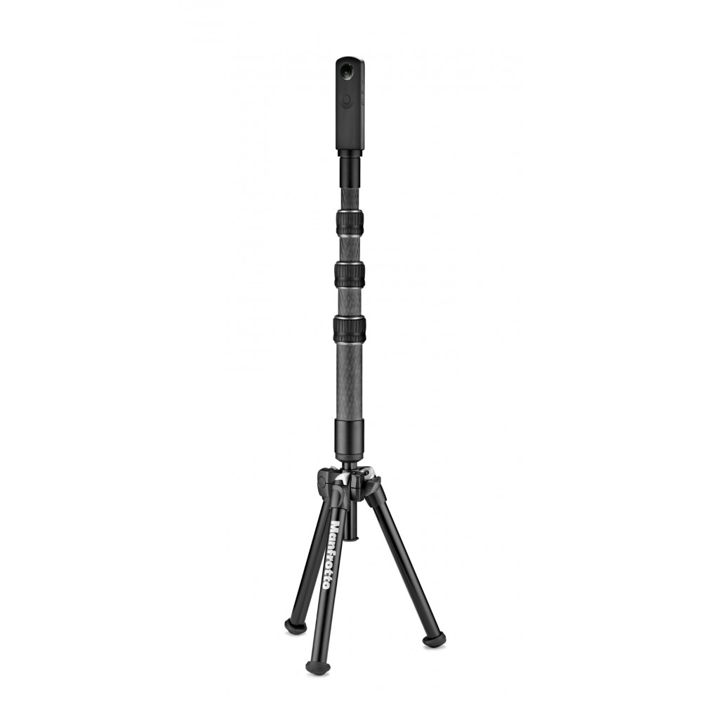 Virtual reality aluminum base Manfrotto - 
Compact, super lightweight aluminium base
Easy to carry everywhere
Rubber feet for ma