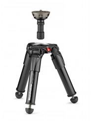 Virtual reality aluminum base with half ball for levelling Manfrotto - 
Heavy-duty lightweight aluminium base
Rugged design and 