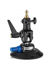 VR 360 Suction cup with joint and adapter Manfrotto - 
Suction cup for flat non-porous surfaces
Ball-joint socket to move the 36