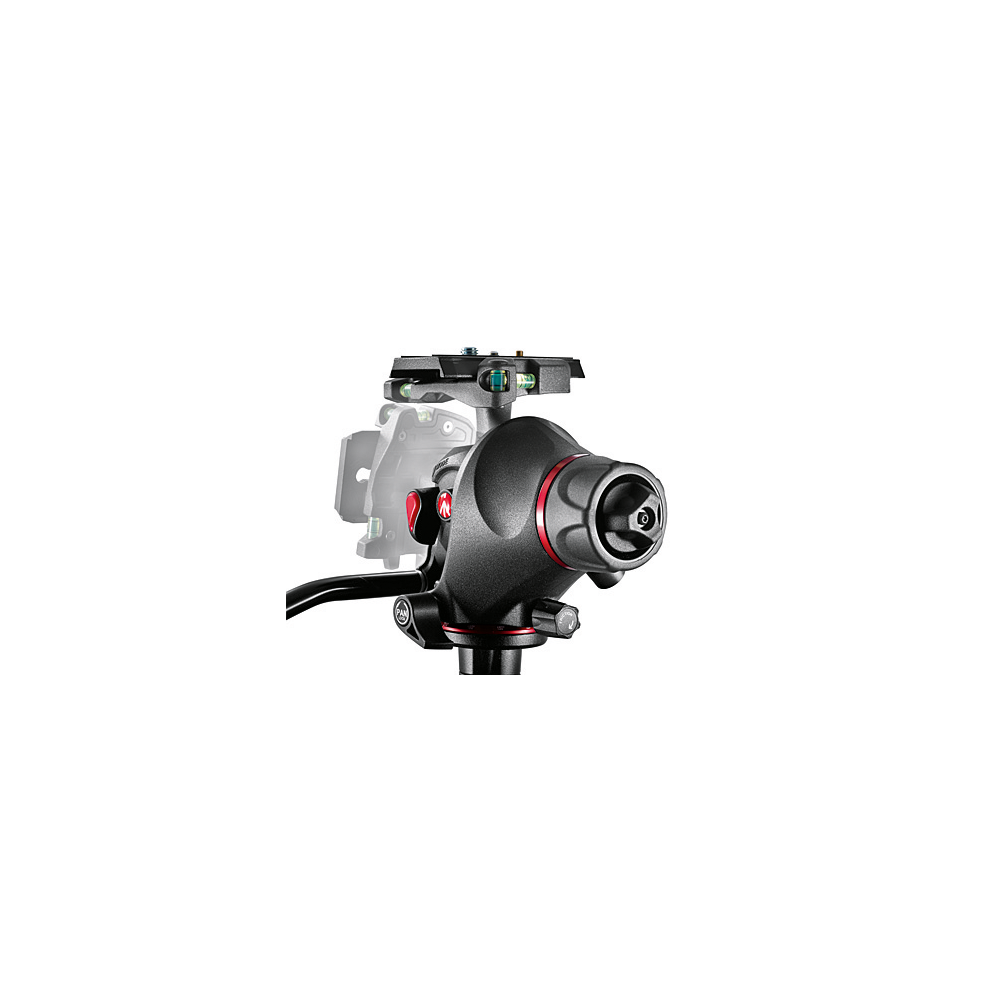 Magnesium Photo-Movie Tripod Head with Quick Release Plate Manfrotto - 
Tripod head for switching from photo to video
Full range
