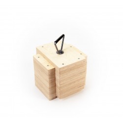 Basso Block 2" Set Udengo - NUR VORBESTELLUNGEN, Fertigung auf Anfrage.10x Basso Block 2"
Größe: 14,5" x 11,8" x 11,8" (37cm x