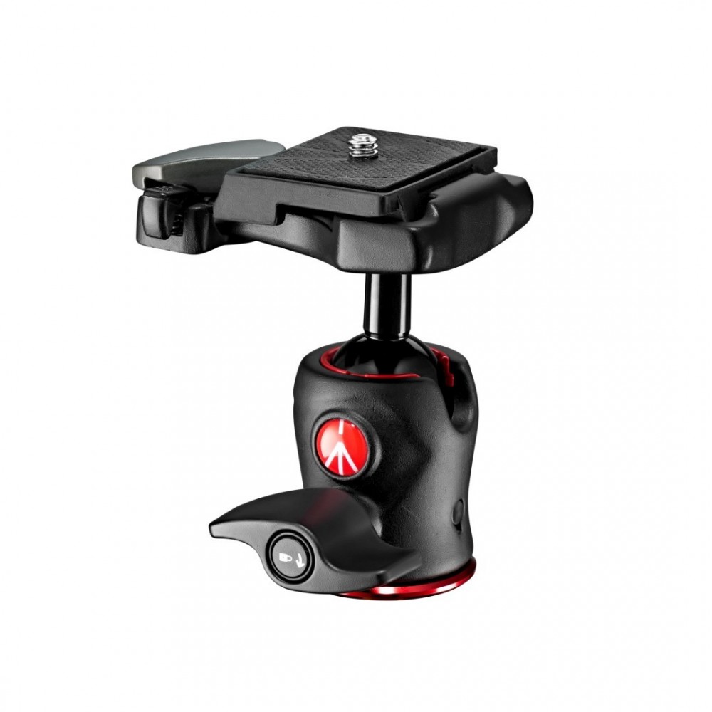490 Centre Ball Head Manfrotto - 
Easy locking and full pan and tilt movement
Safe and quick release plate attachment
Allows fas