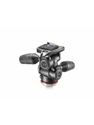 3 Way Tripod Head Mark II in Adapto with retractable levers Manfrotto - 
Independent axes control gives you perfect framing
Exte