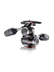 X-PRO 3-Way tripod head with retractable levers Manfrotto - 
Retractable levers for compactness and easy carrying
Friction contr