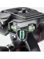 X-PRO 3-Way tripod head with retractable levers Manfrotto - 
Retractable levers for compactness and easy carrying
Friction contr