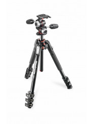 X-PRO 3-Way tripod head with retractable levers Manfrotto - 
Retractable levers for compactness and easy carrying
Friction contr