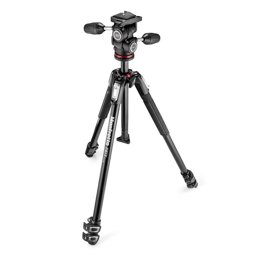 190X Tripod with 804 3-Way Head and Quick Release Plate Manfrotto - 
Creative tripod with head including ground level adapter
4 