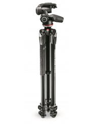 290 Xtra Dreiteiliges Aluminiumstativ mit Kopf Manfrotto - 4 Beinwinkelpositionen für totale Flexibilität Langlebige, verstellba