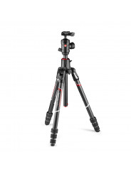 BEFREE GT XPRO Carbon-Kit Manfrotto - Gewidmet professionellen Makrofotografen 90°-Säulenmechanismus im oberen Gussteil integrie