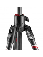 BEFREE GT XPRO Carbon-Kit Manfrotto - Gewidmet professionellen Makrofotografen 90°-Säulenmechanismus im oberen Gussteil integrie