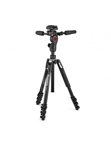 Kit Befree 3-Way Live Advanced Manfrotto - 
High-performance photo/video kit in an ultracompact size
Sturdy fully foldable 3-Way