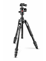 Befree Advanced Aluminium Reisestativ Twist, Kugelkopf Manfrotto - Erweitertes Reisestativ-Kit Das neue M-Lock-System ermöglicht