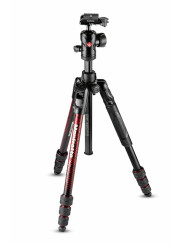 Befree Advanced Aluminum Travel Tripod twist red, ball head Manfrotto - 
Advanced Travel Tripod kit
New M-lock system allows fas