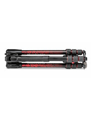 Befree Advanced Aluminum Travel Tripod twist red, ball head Manfrotto - 
Advanced Travel Tripod kit
New M-lock system allows fas