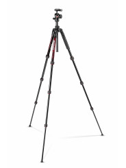 Befree Advanced Aluminum Travel Tripod twist red, ball head Manfrotto - 
Advanced Travel Tripod kit
New M-lock system allows fas