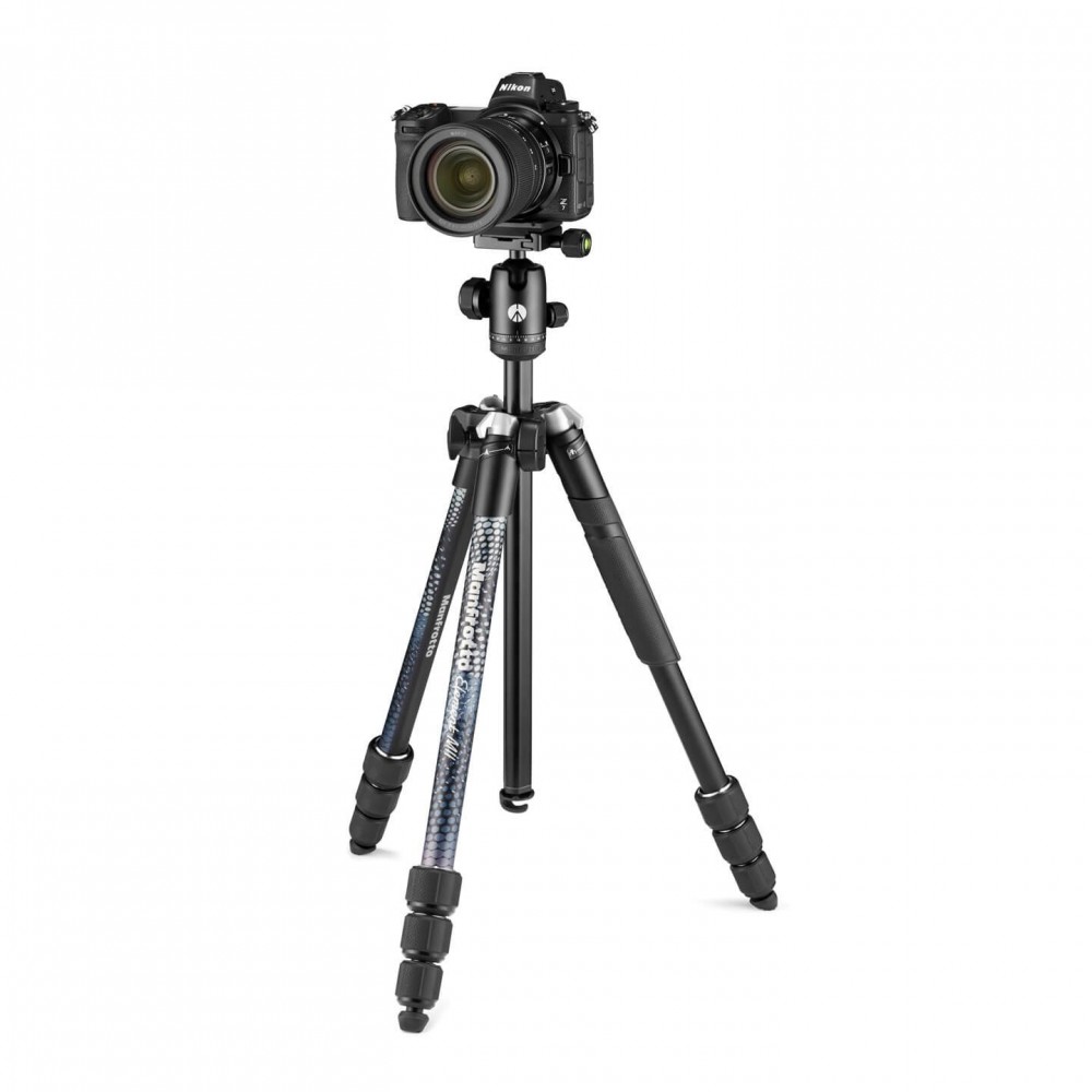 Element MII Mobile BT Alu black tripod Manfrotto - 
Clamp and BT remote for great mobile content creation
Sturdy, compact and li