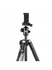 Element MII Mobile BT Alu black tripod Manfrotto - 
Clamp and BT remote for great mobile content creation
Sturdy, compact and li