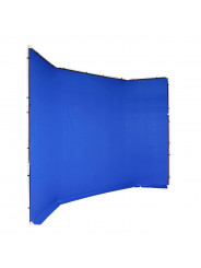 Chroma Key FX 4x2,9m Hintergrundabdeckung Blau Manfrotto - Cover für Chroma Key FX Background Kit Das größte wiederverwendbare A