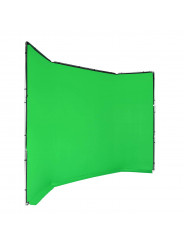 Chroma Key FX 4x2,9m Hintergrund-Kit Grün Manfrotto - Das größte wiederverwendbare All-in-One-Chroma-Key-Hintergrundkit Ultrasch