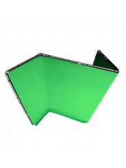 Chroma Key FX 4x2,9m Hintergrund-Kit Grün Manfrotto - Das größte wiederverwendbare All-in-One-Chroma-Key-Hintergrundkit Ultrasch