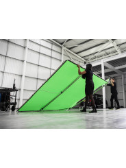 Chroma Key FX 4x2,9m Hintergrund-Kit Grün Manfrotto - Das größte wiederverwendbare All-in-One-Chroma-Key-Hintergrundkit Ultrasch