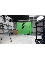 Chroma Key FX 4x2,9m Hintergrund-Kit Grün Manfrotto - Das größte wiederverwendbare All-in-One-Chroma-Key-Hintergrundkit Ultrasch