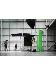 Chroma Key FX 4x2,9m Hintergrund-Kit Grün Manfrotto - Das größte wiederverwendbare All-in-One-Chroma-Key-Hintergrundkit Ultrasch